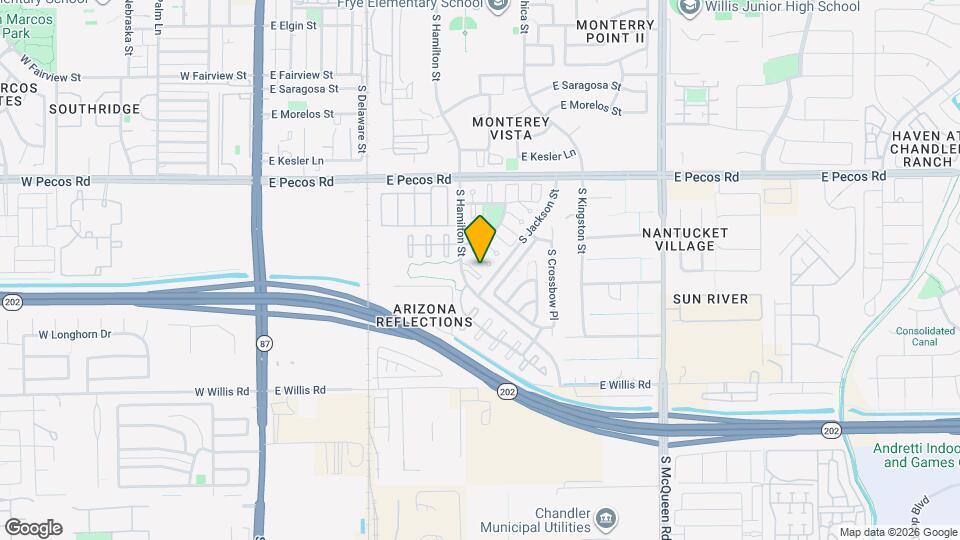 650 E Woodsman Pl Map and Location Details