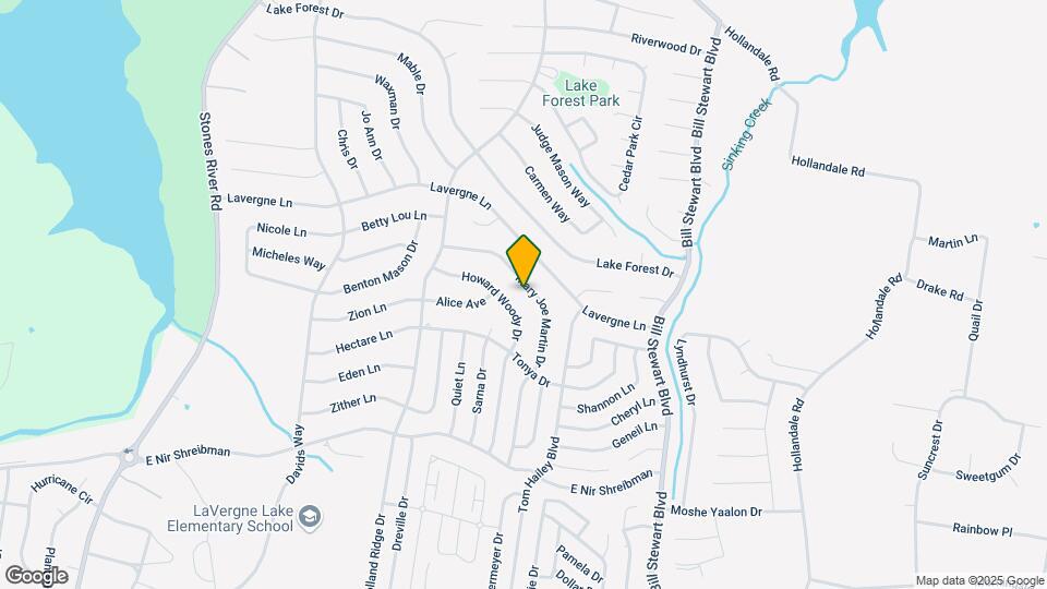 128 Mary Joe Martin Dr Map and Location Details