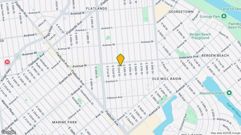 1637 E 53rd St Map and Location Details