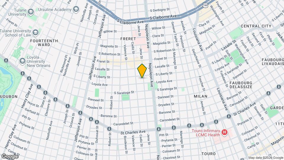 2216 Jena St Map and Location Details