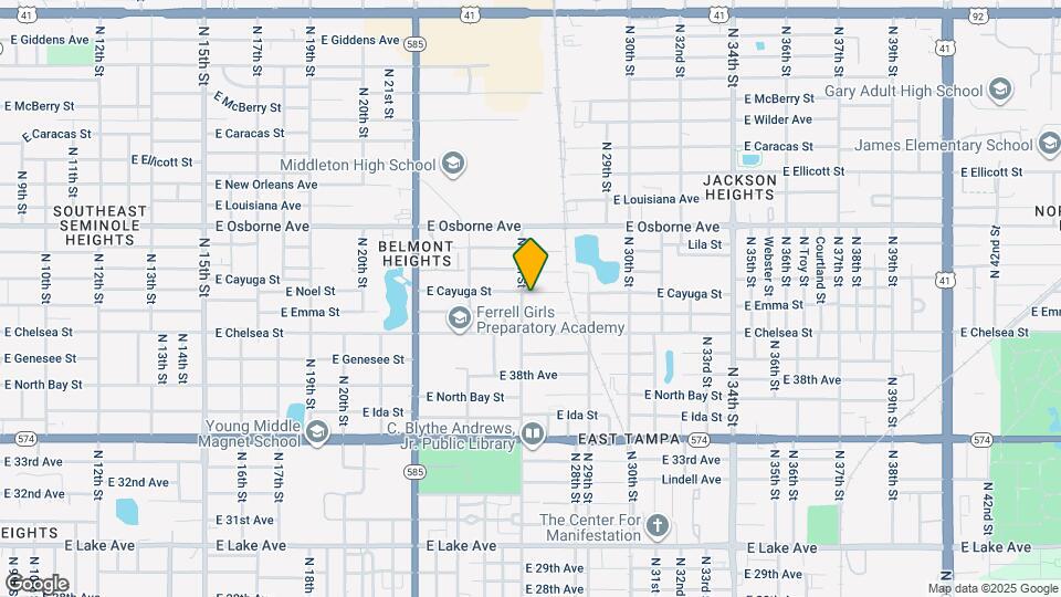 2603 E Cayuga St Map and Location Details
