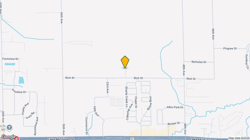 5231 Rich St Map and Location Details