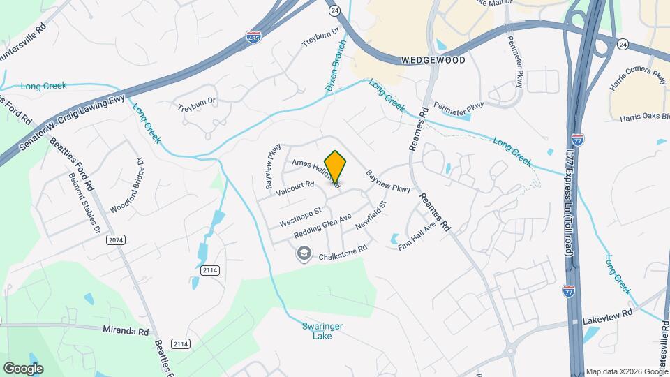 9205 Ames Hollow Rd Mapa y Detalles de la Ubicación