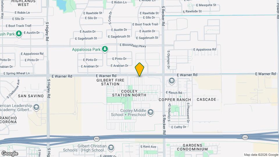 829 S Huish Dr, Unit 6208-A Map and Location Details