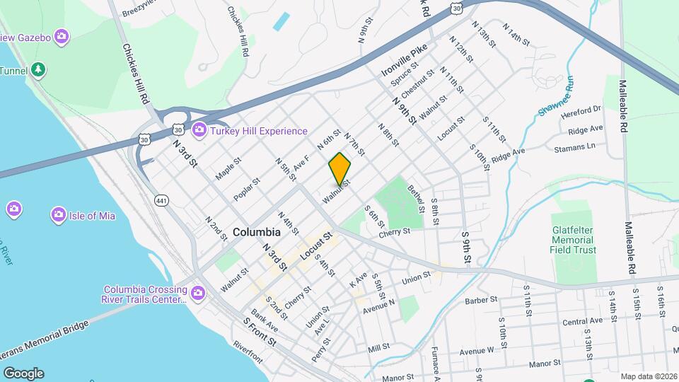 560 Walnut St, Unit #1 first floor Mapa y Detalles de la Ubicación