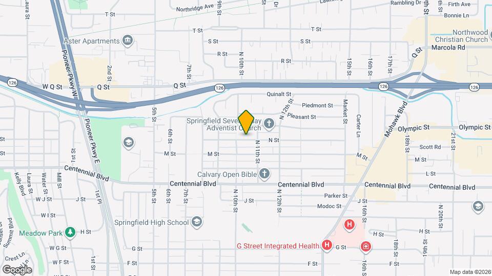 488 1/2 N St Map and Location Details