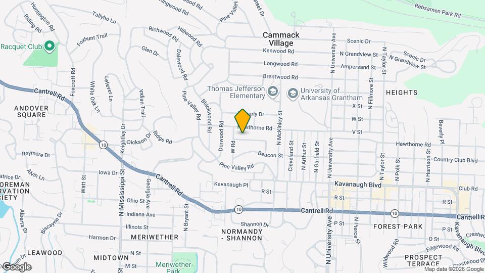 6700 Westover Dr Mapa y Detalles de la Ubicación