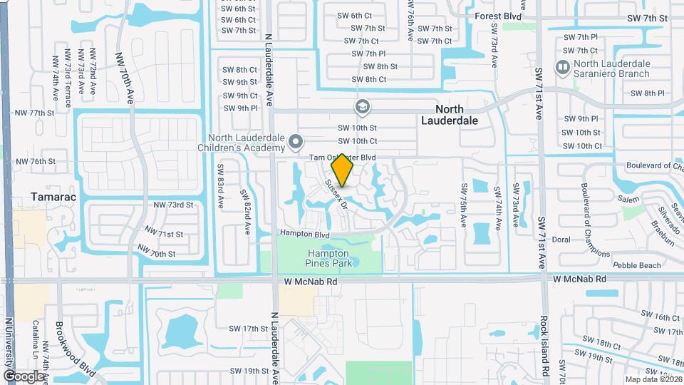 1103 Sussex Dr Map and Location Details