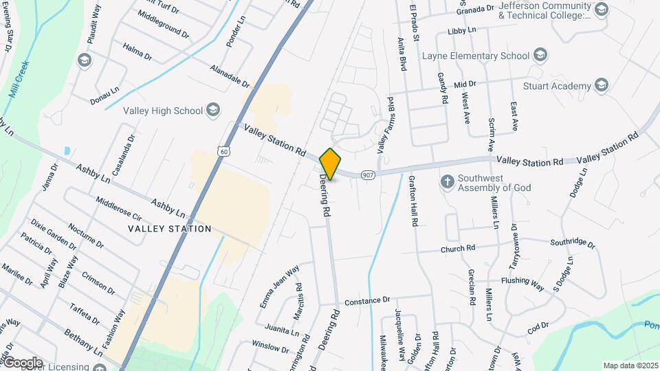 10309 Deering Rd Mapa y Detalles de la Ubicación