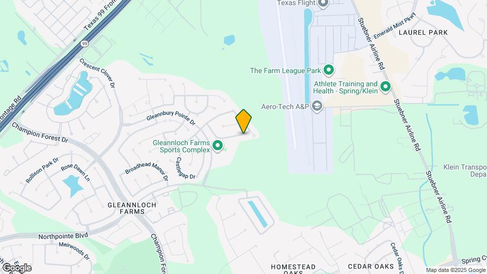 9107 Fernwillow Dr Map and Location Details