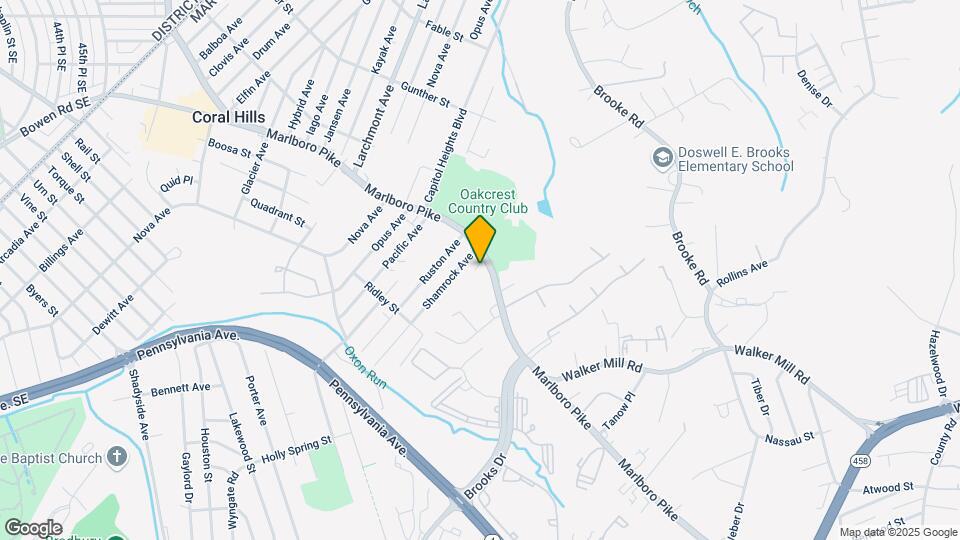 5221 Marlboro Pike Map and Location Details
