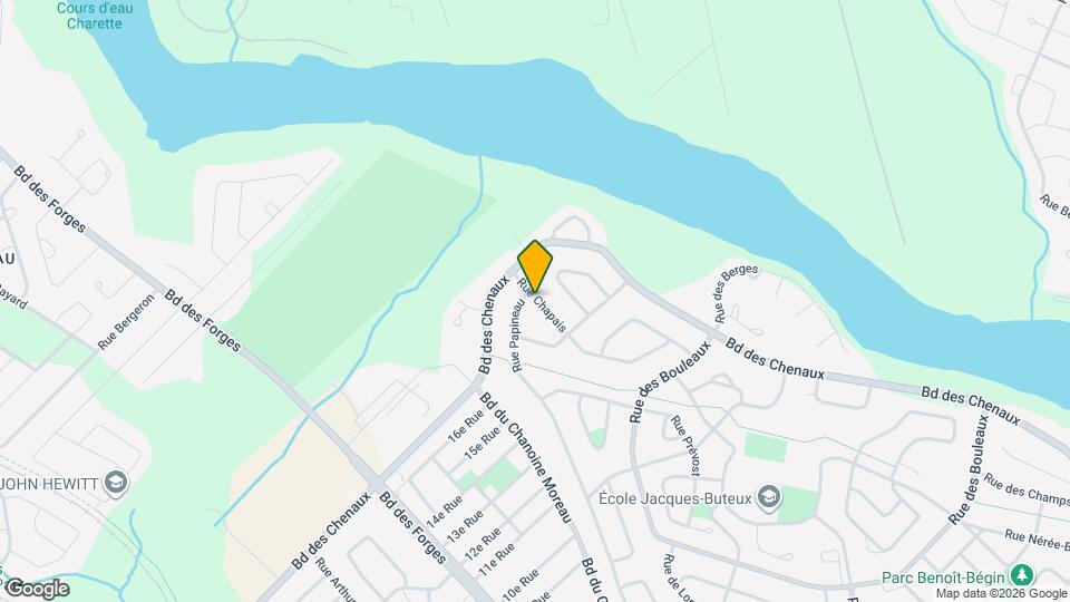 455 Chapais Rue Map and Location Details