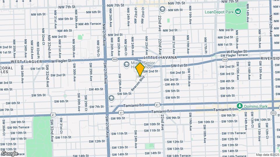 250 Beacom Blvd Map and Location Details