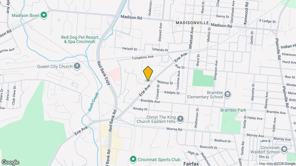 4403 Erie Ave, Unit 2 Mapa y Detalles de la Ubicación