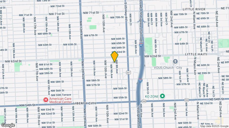 810 NW 61st St Map and Location Details