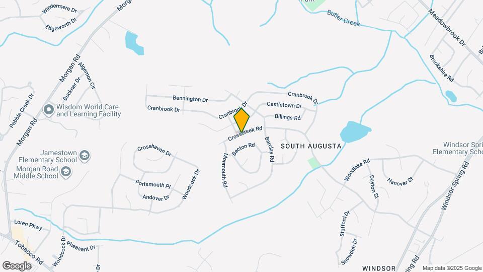 2676 Crosscreek Rd Map and Location Details