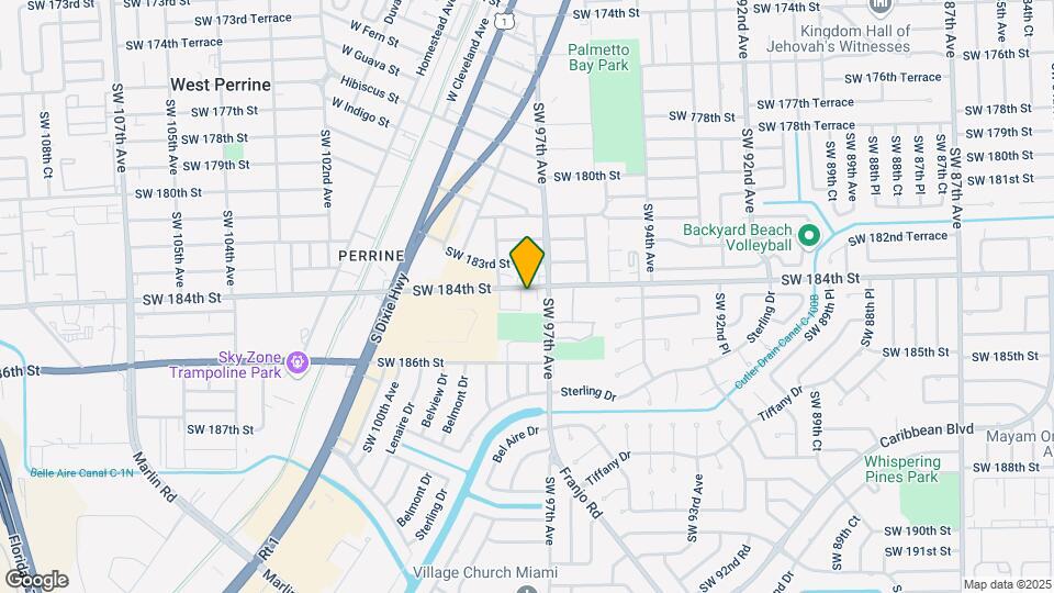 9720-9730 SW 184th St Map and Location Details