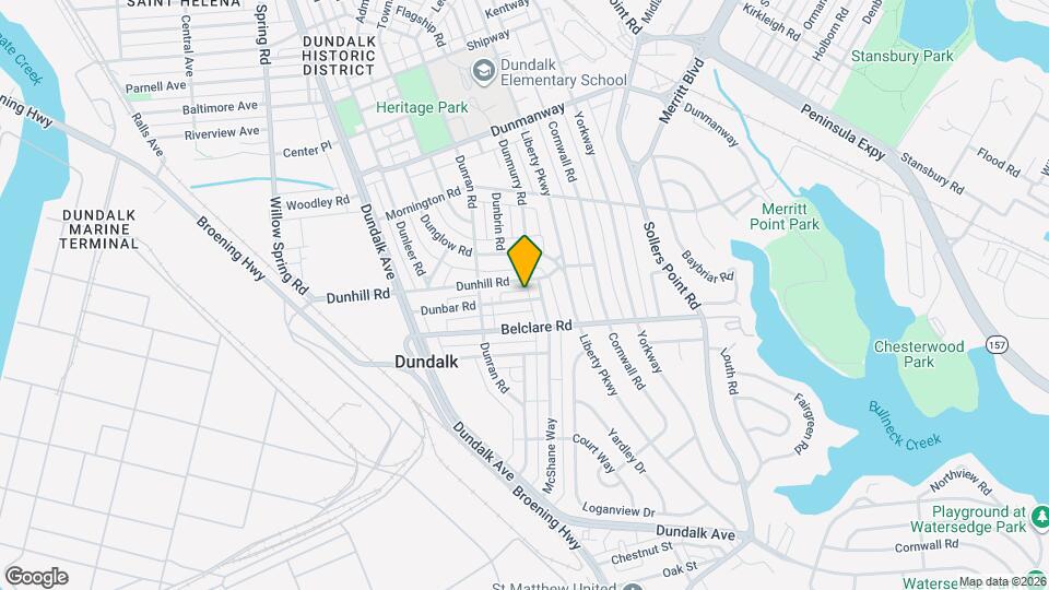 7044 Dunbar Rd Mapa y Detalles de la Ubicación