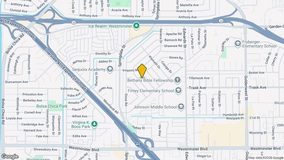 6131 Choctaw Dr Map and Location Details