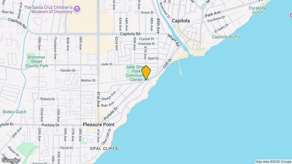 4787 Opal Cliff Dr Map and Location Details