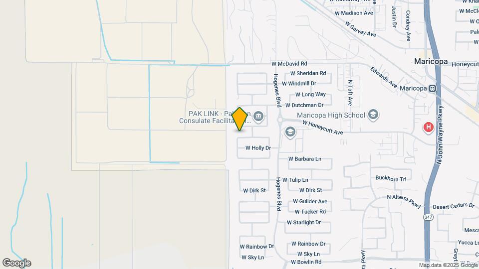 46186 W Kristina Way Map and Location Details