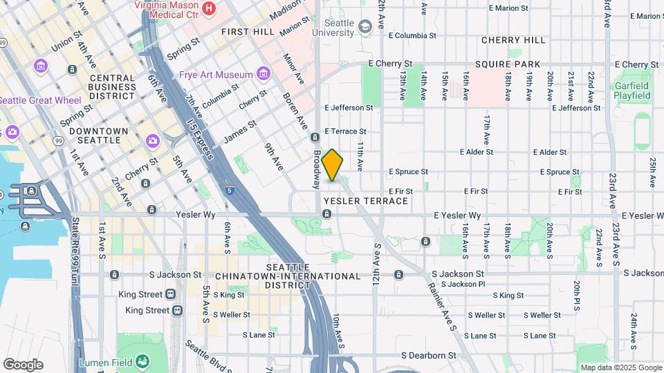 914 E Fir St Mapa y Detalles de la Ubicación