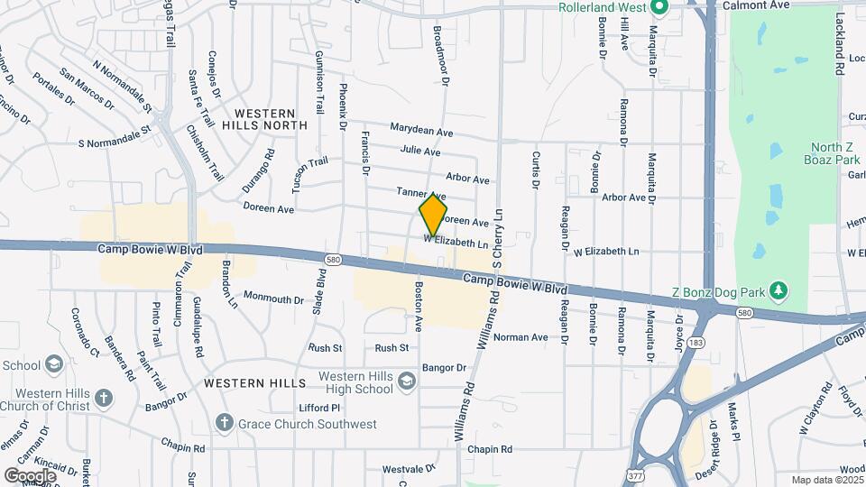 8009 W Elizabeth Ln, Unit 202 Map and Location Details