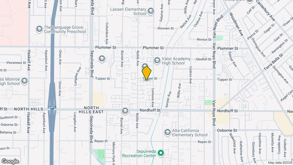 9241 N Lamia Ct Map and Location Details