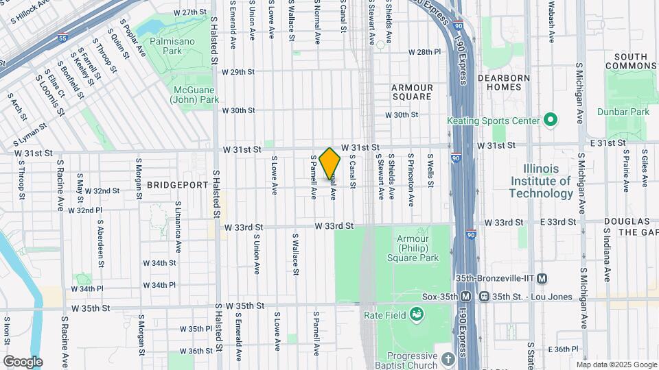 504 W 32nd St Map and Location Details
