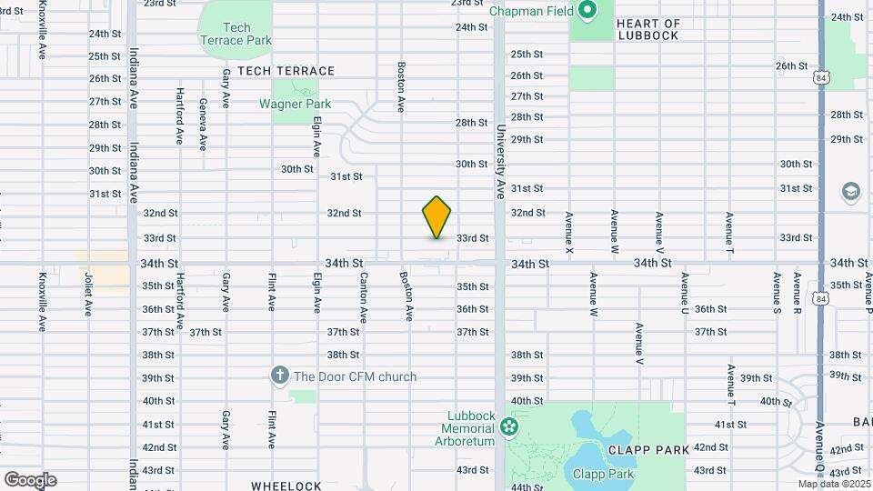 2609 33rd St Map and Location Details