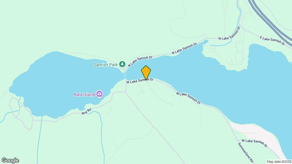 931 W Lake Samish Dr Map and Location Details