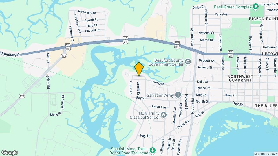 2909 Waters Edge Ct W Map and Location Details