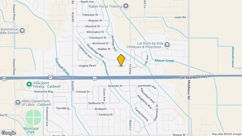 11587 Quincy St. Map and Location Details