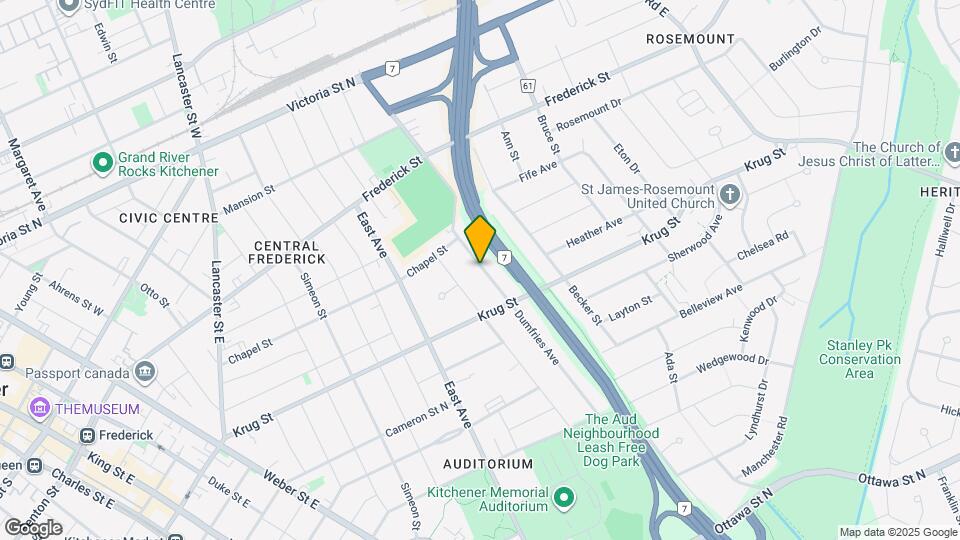 269 Dumfries Ave Map and Location Details