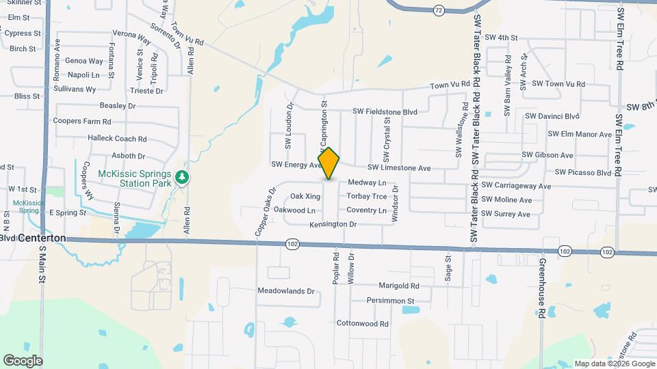 315 Copper Oaks Dr Map and Location Details