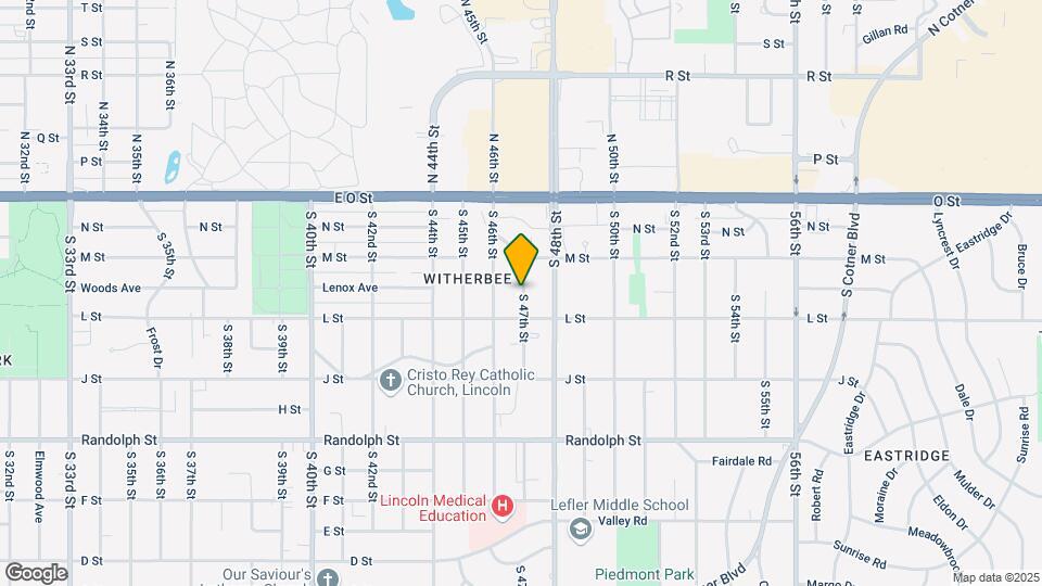 355 S 47th St Map and Location Details