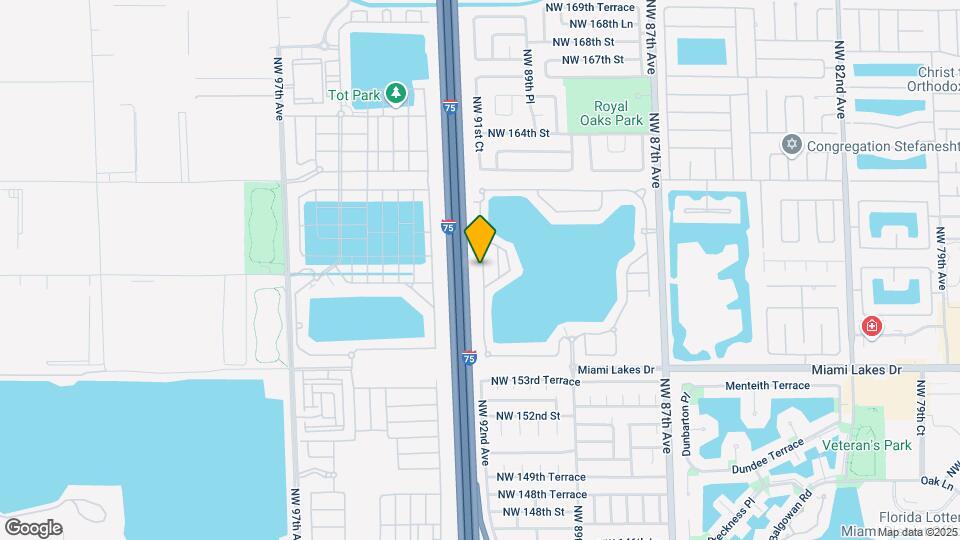 15822 NW 91st Ct Map and Location Details