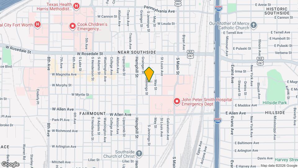 444 W Morphy St Map and Location Details