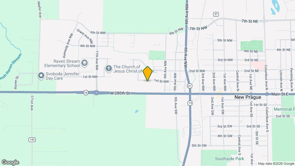 800 1st St NW Map and Location Details