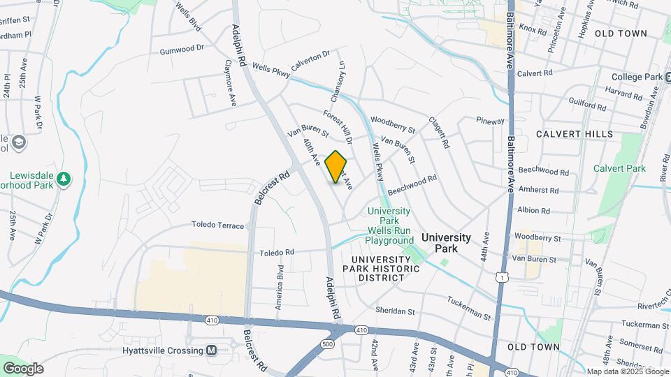 6707 40th Ave Map and Location Details