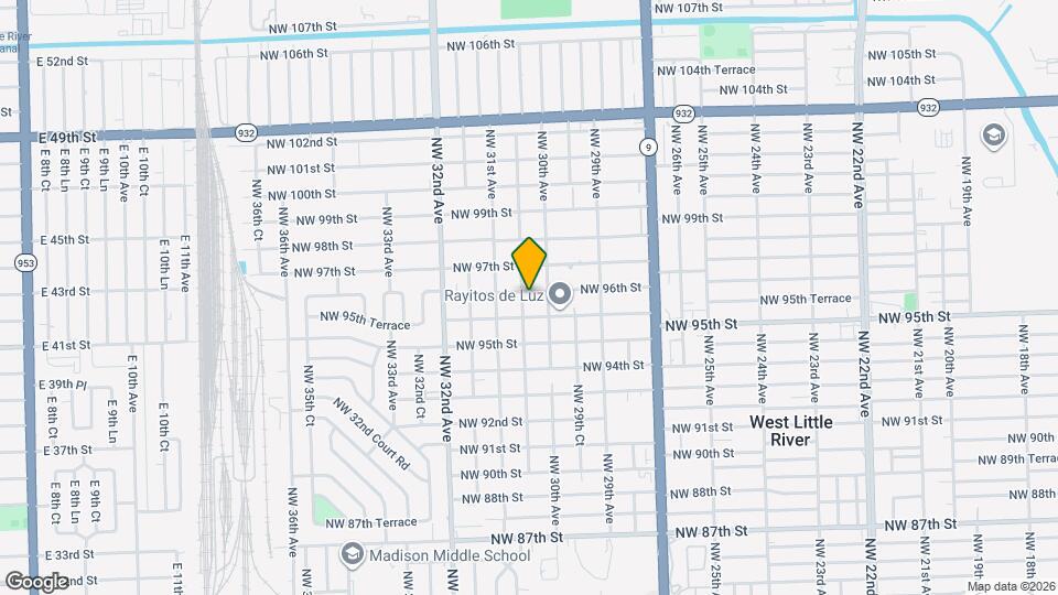 3040 NW 96th St Map and Location Details