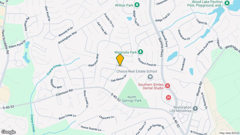 327 Oak Manor Dr Map and Location Details