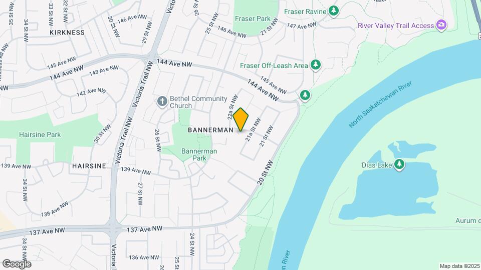 2145-2141 141 Ave NW Map and Location Details