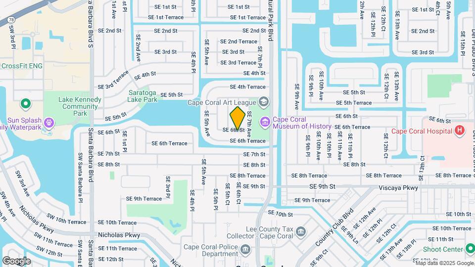 530 SE 6th St Map and Location Details