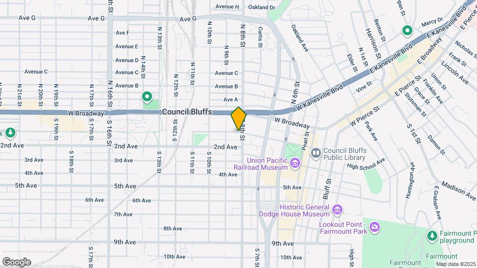 807 1st Ave Map and Location Details