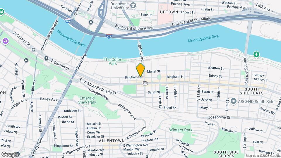 910 Bingham St Mapa y Detalles de la Ubicación
