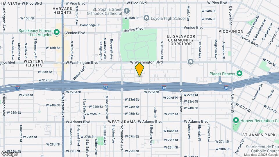 2001 Raymond Ave Map and Location Details