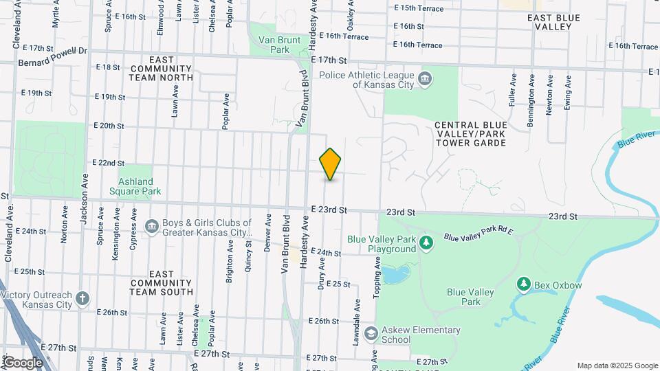 2217 Drury Ave Map and Location Details