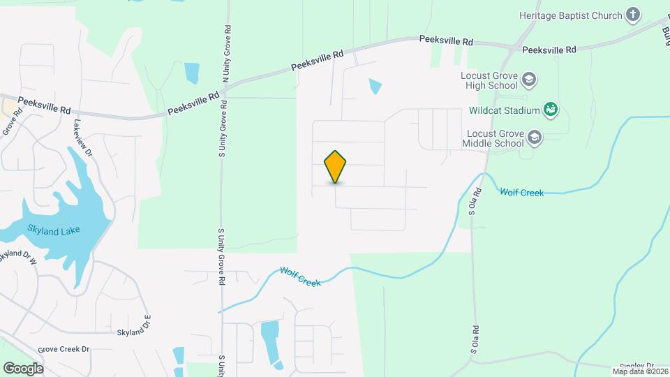 1201 Fendt Dr Mapa y Detalles de la Ubicación