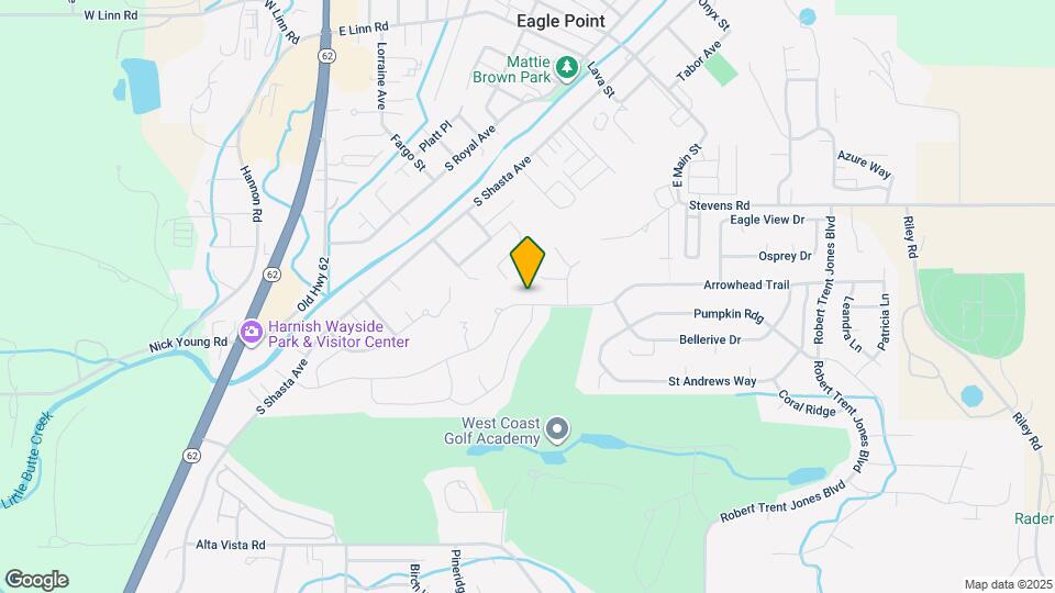 599 Arrowhead Trail Map and Location Details